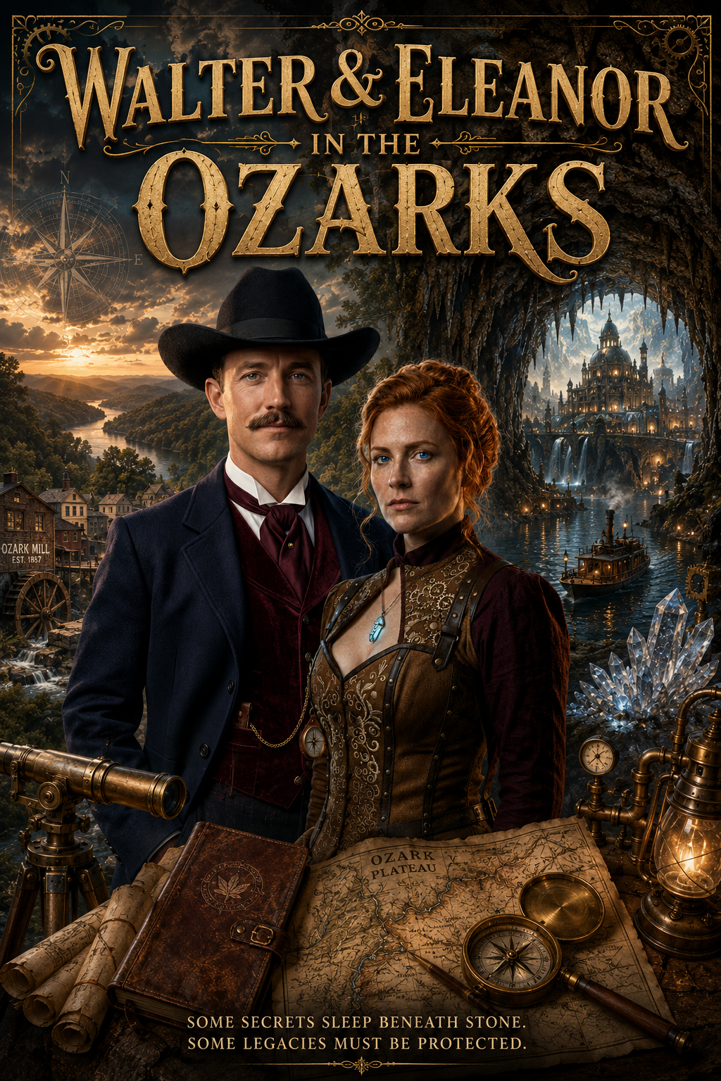 Walter & Eleanor in the Ozarks
